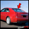 Cadillac CTS 2008-2013 Rear Window Roof Spoiler (284R)