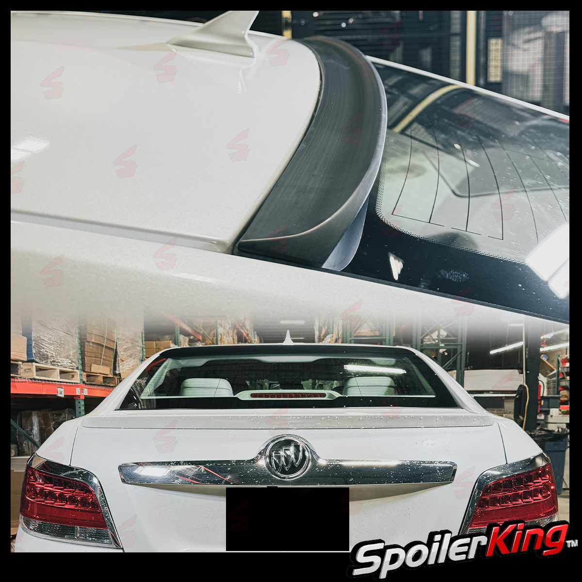 Lacrosse Rear Window Rattle Buick LaCrosse 2010-2016 Rear Window Roof Spoiler (284R) – SpoilerKing