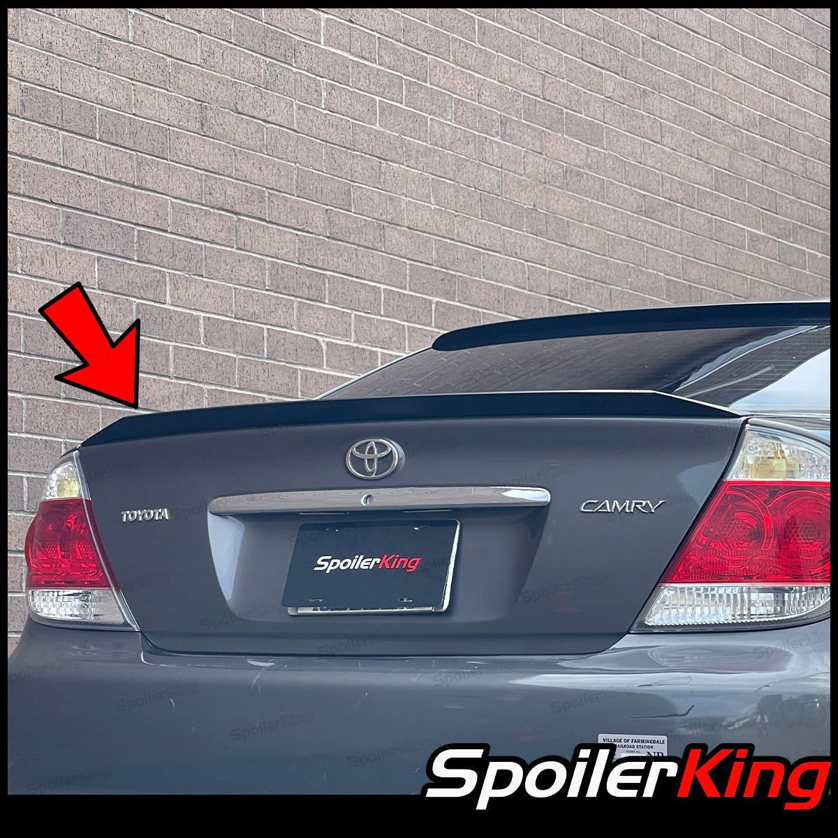 SpoilerKing Duckbill Trunk Spoiler For Acura RSX 2002-2006 (DC5) – Unpainted Flat Black