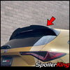 Acura MDX 2022-present Add-on Rear Roof Spoiler w/ Center Cut (380KC)