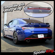 Hyundai Elantra 2021-present Trunk Lip Spoiler (244L)