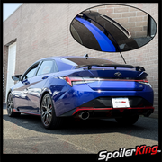 Hyundai Elantra N-Line 2021-present Rear Add-on Gurney Flap Lip Spoiler (244GF)