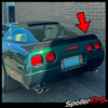 Chevy Corvette C4 1984-1996 Duckbill Trunk Spoiler w/ Center Cut (495PC)