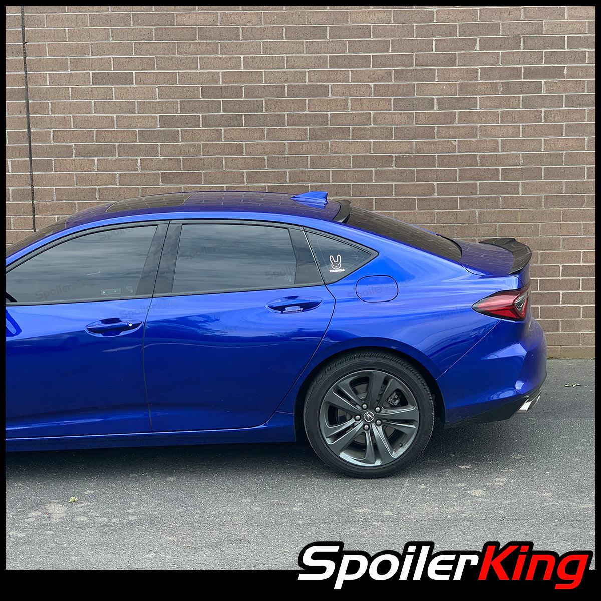 StanceNride Rear Window Roof Spoiler For VW Jetta VI (2011-2018) - Unpainted, Easy Install