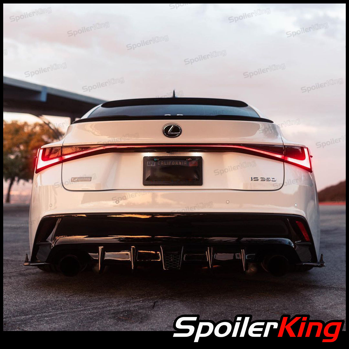 Is500 Rear Lexus IS Series IS300 IS350 IS500 2021-present Rear Window Roof Spoile ...