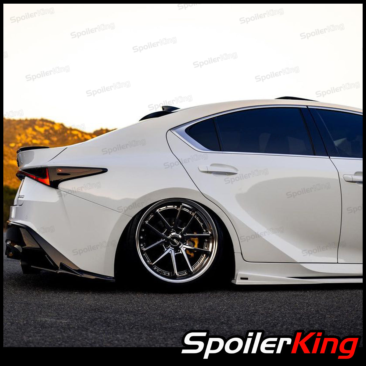 Is500 Rear Lexus IS Series IS300 IS350 IS500 2021-present Rear Window Roof Spoile ...