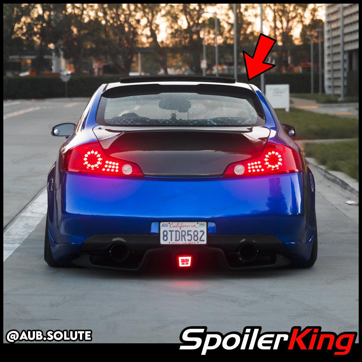 Infiniti G35 (V35) 2dr Coupe 2003-2007 Rear Window Roof Spoiler XL w ...