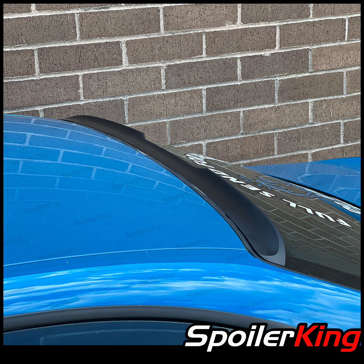 BMW 3 Series E46 2dr 1998-2006 Rear Window Roof Spoiler w/ Center Cut ...