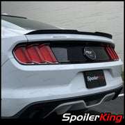 Ford Mustang 2015-present Trunk Spoiler w/ Center Cut (284GC) - SpoilerKing