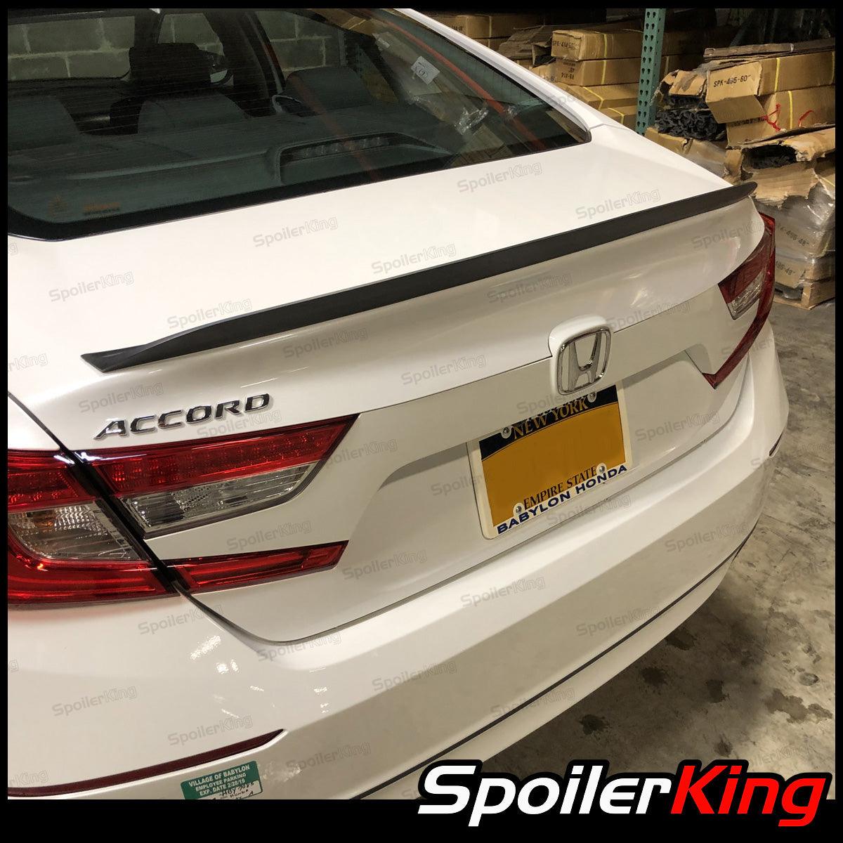 thumbnail interactive-video image 1 of Carbon Fiber Duckbill Trunk Spoiler For 2018-2022 Honda Accord 10th Gen | RT Style High Kick | WheelX 1 of 5