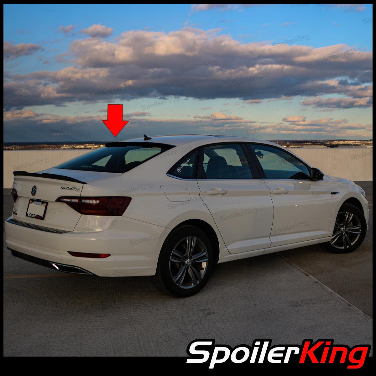 Volkswagen Jetta VII 2019-present Rear Window Roof Spoiler w/ Center C ...