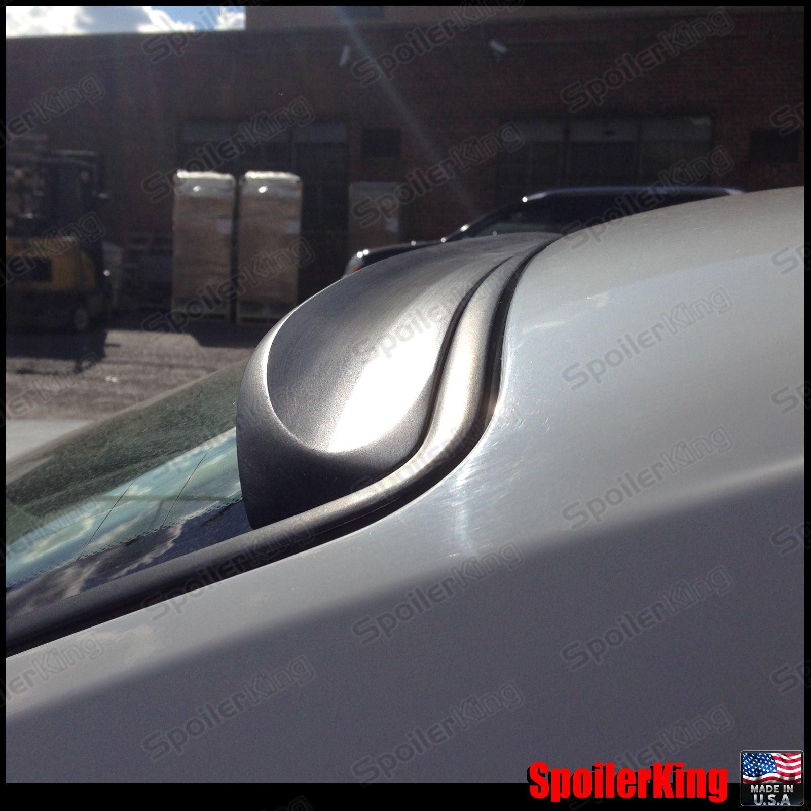 Rear Roof Lip Spoiler For Acura RL 1996-2004 – Unpainted Flat Black, Flexible Polyurethane By SpoilerKing