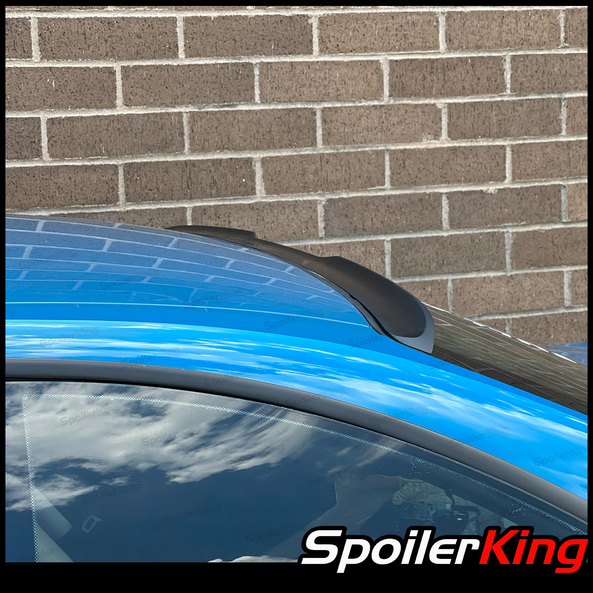 BMW 3 Series E46 2dr 1998-2006 Rear Window Roof Spoiler w/ Center Cut ...