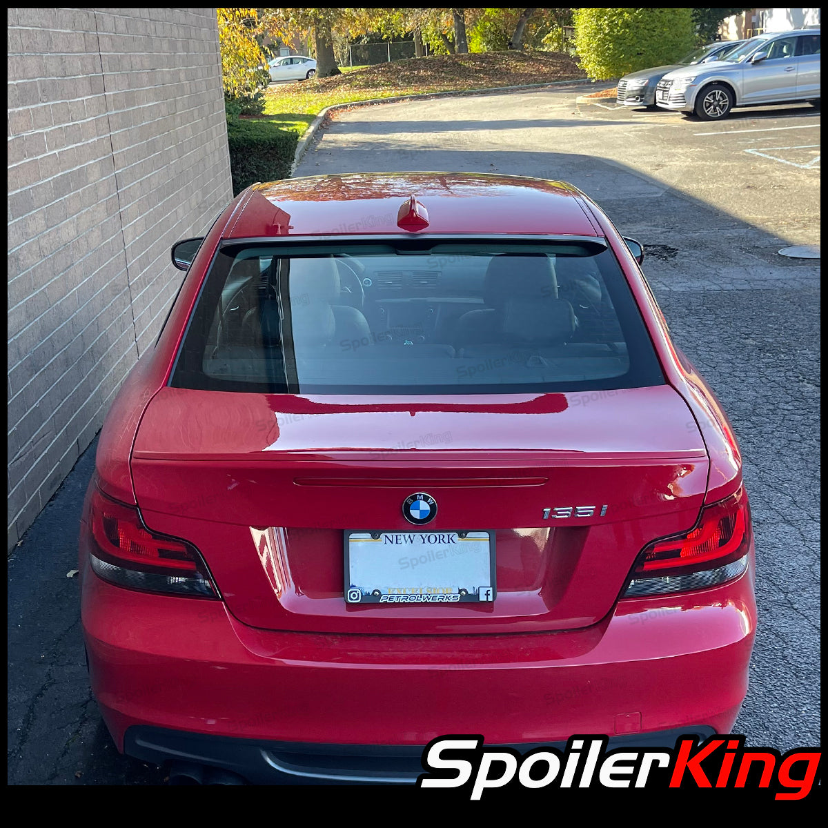 RDX Rear Lip Spoiler For BMW 1 Series (E82 Coupe / E88 Convertible) - Adds Sporty Look