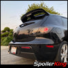 MazdaSpeed3 5dr Hatchback 2007-2009 Factory Spoiler Extension Gurney Flap (284GF) - SpoilerKing