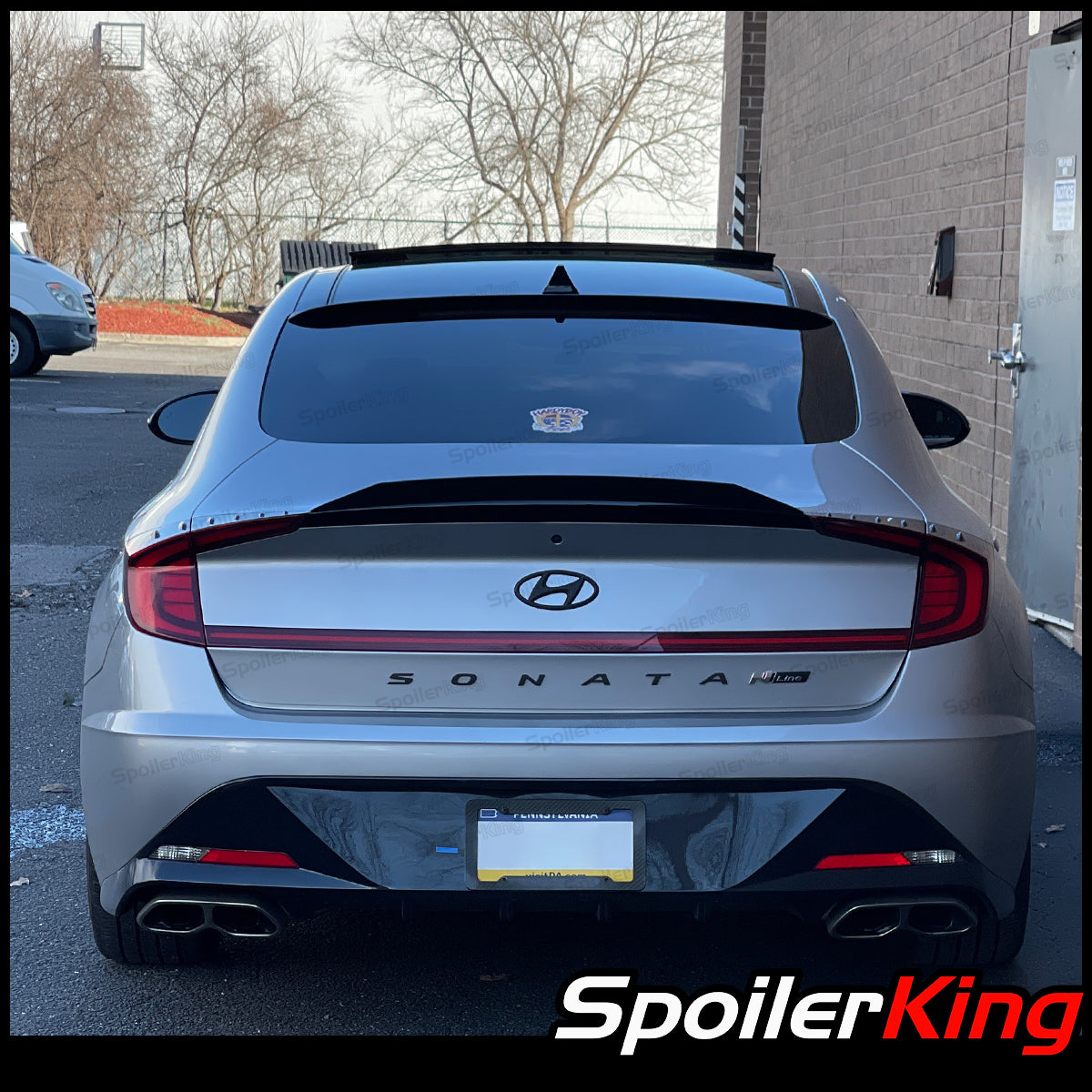 SpoilerKing 284G Rear Duckbill Trunk Spoiler (Fits: Hyundai Sonata 2011-2014 SpoilerKing 284G Rear Duckbill Trunk Spoiler (Fits: Hyundai Sonata 2011-2014