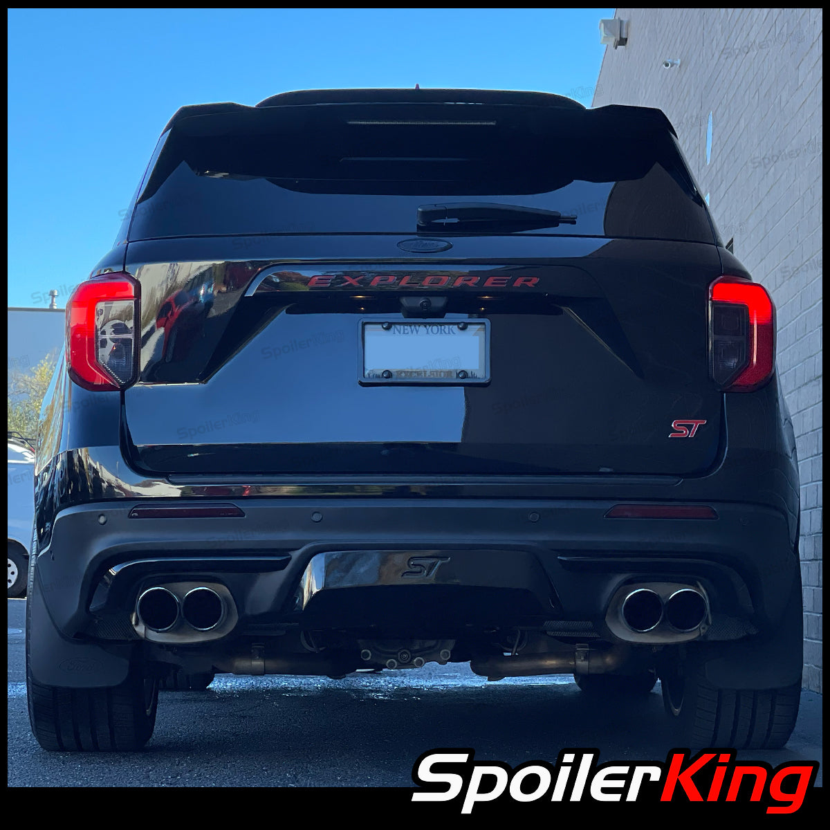 Ford Explorer 2020-present Add-on Rear Roof Spoiler (284G) – SpoilerKing