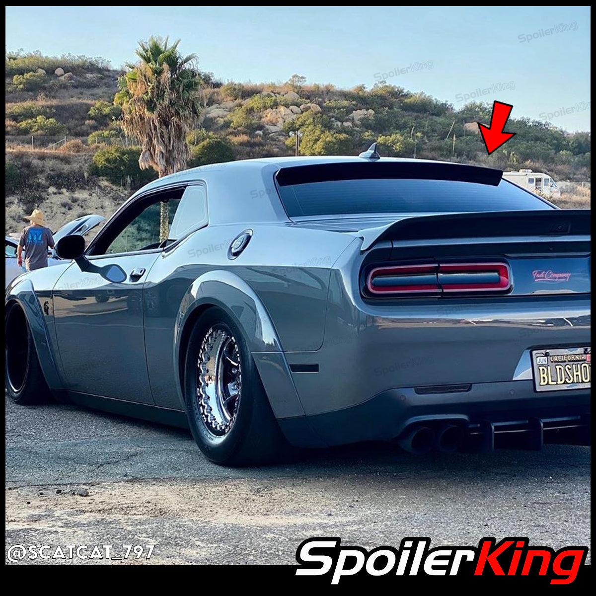 Dodge Challanger Rear Dodge Challenger 2008-present Rear Window Roof Spoiler (380SP ...