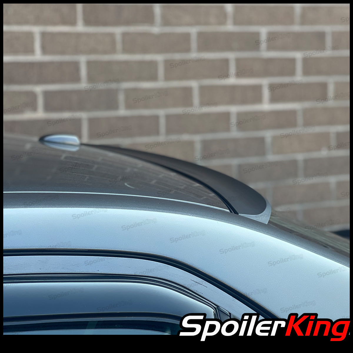 Unpainted Rear Roof Spoiler For Toyota Corolla Altis (2008-2013) - DTO