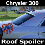 Chrysler 300 2005-2010 Rear Window Roof Spoiler (284R) - SpoilerKing