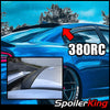 Custom Made Rear Window Roof Spoiler w/ Center Cut (380RC) *SELECT A SIZE* - SpoilerKing