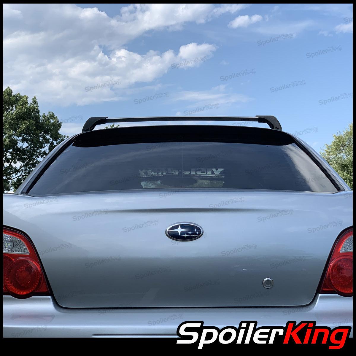 Sti Rear Window Spoiler Subaru WRX STI 2000-2007 Rear Window Roof Spoiler XL (380R) – SpoilerKing