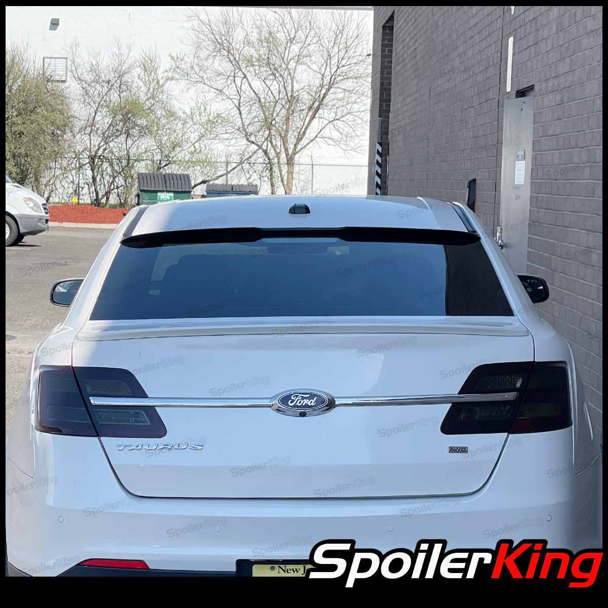 Ford Taurus 2010-2019 Rear Window Roof Spoiler w/ Center Cut (284RC ...
