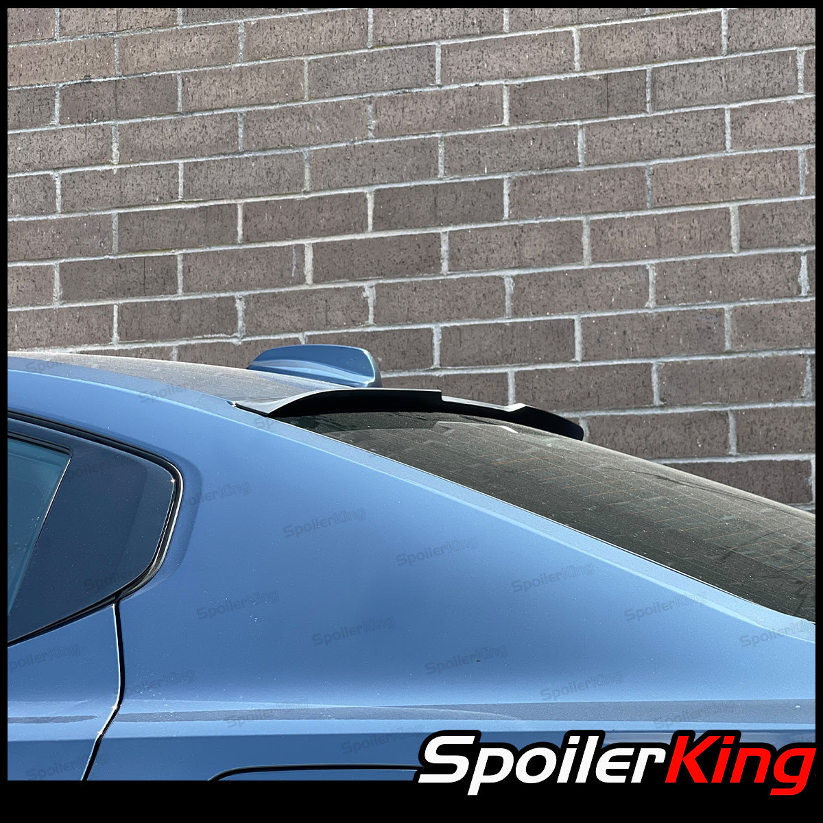 Polestar 2 Rear Diffuser Polestar 2 2021-present Rear Window Roof Spoiler w/ Center Cut (284RC ...