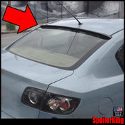 Mazda 3 4dr Sedan 2004-2009 Rear Window Roof Spoiler (284R) - SpoilerKing