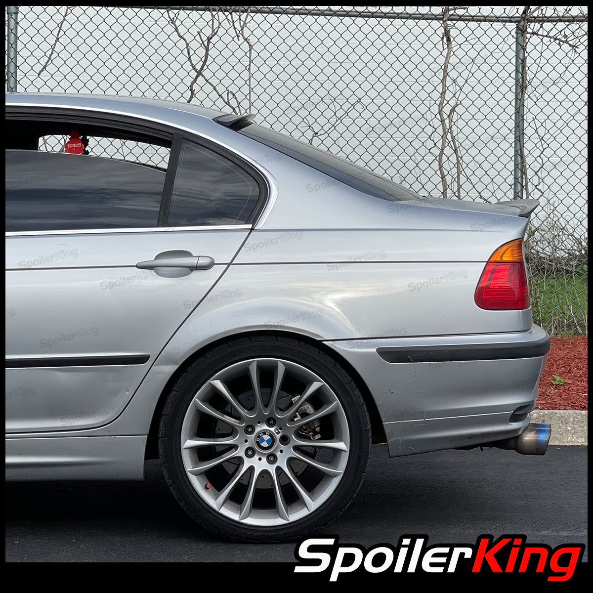 BMW 3 Series E46 4dr 1998-2006 Rear Window Roof Spoiler (284R ...