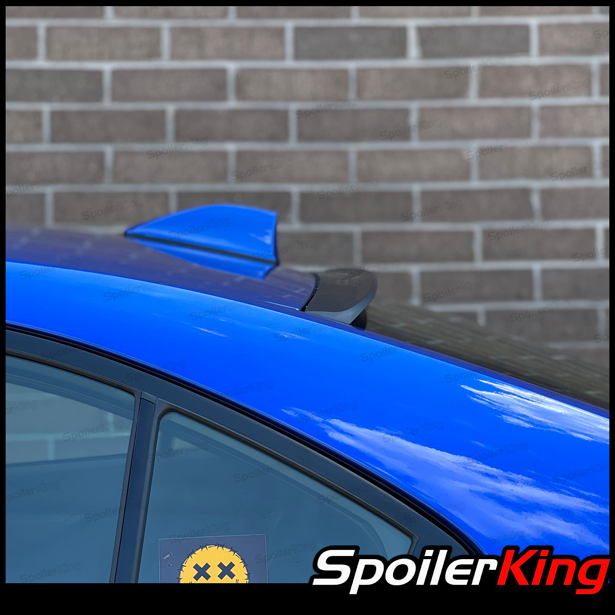 thumbnail image 2 of SpoilerKing 284R Rear Window Roof Spoiler For Toyota Prius (2023-Present) – Unpainted Flat Black Polyurethane 2 of 6