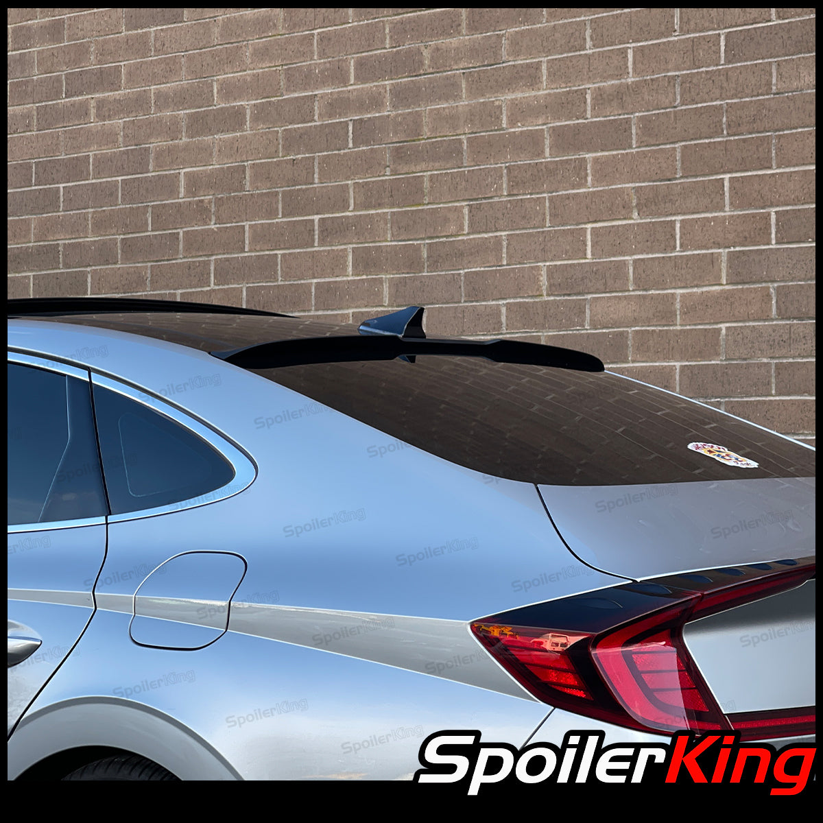 SpoilerKing Rear Window Roof Spoiler (Fits: Hyundai Elantra 2021 SpoilerKing Rear Window Roof Spoiler (Fits: Hyundai Elantra 2021