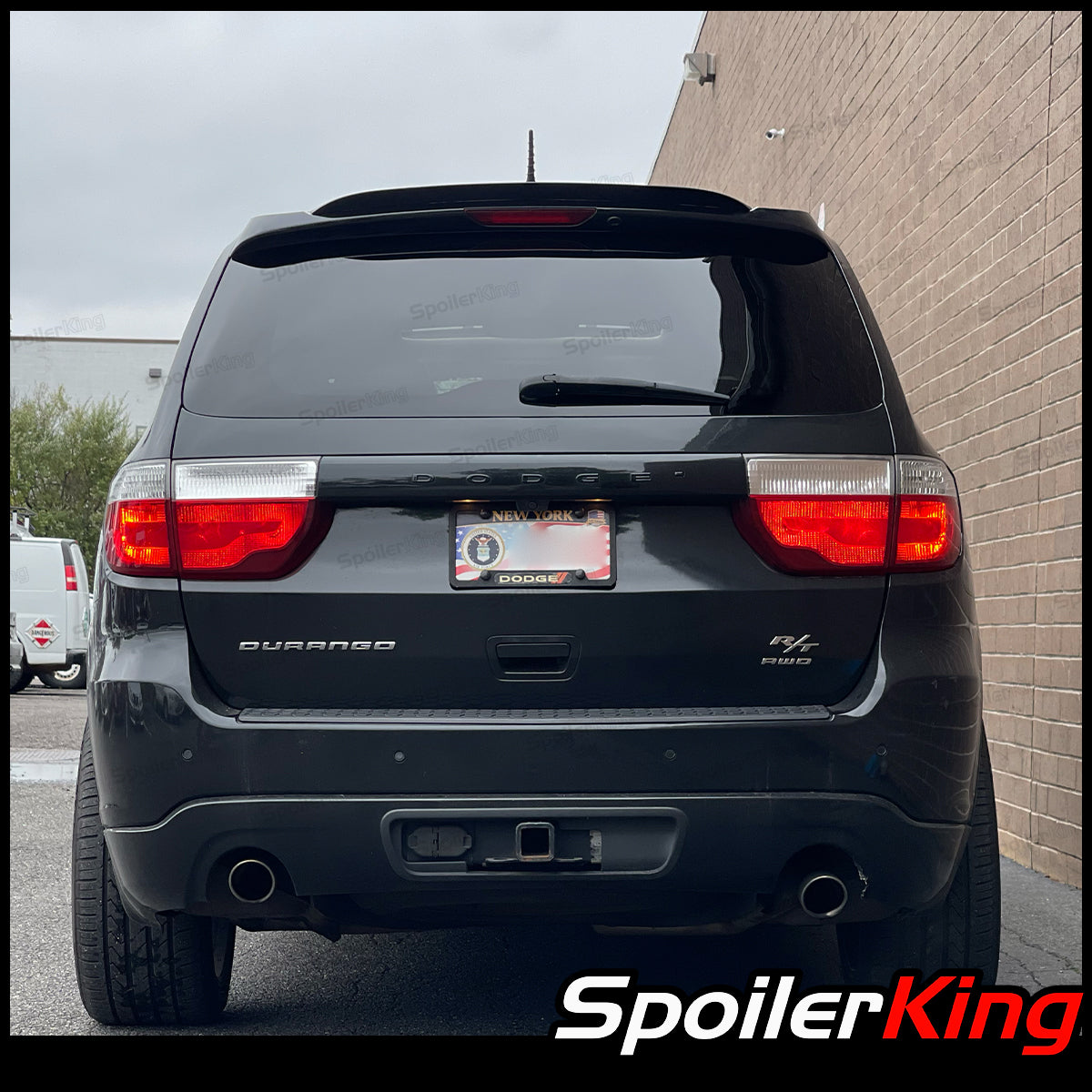 Durango Rear Spoiler Dodge Durango 2011-present Add-on Rear Roof Spoiler Short Version (284 ...
