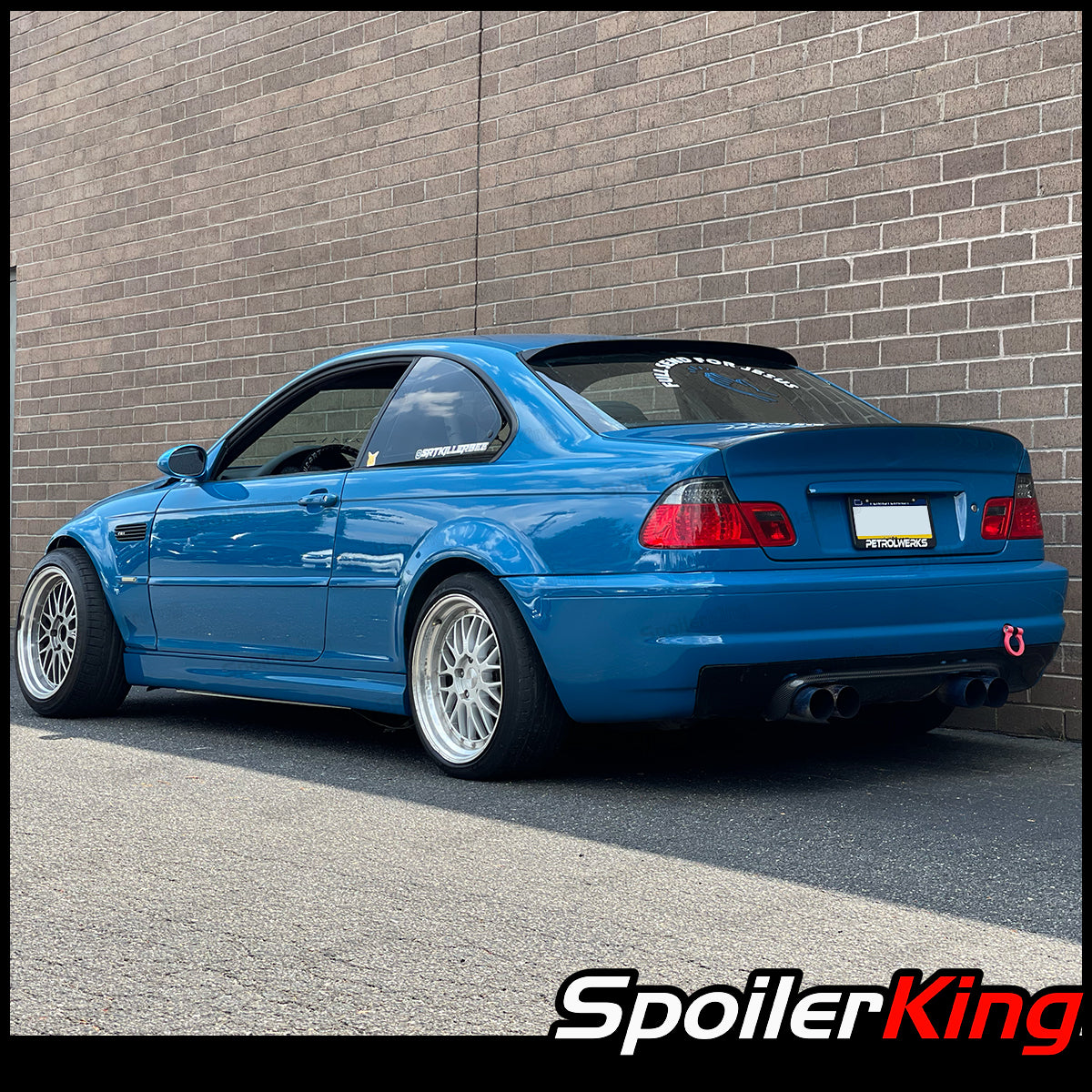 BMW 3 Series E46 2dr 1998-2006 Rear Window Roof Spoiler XL (380R ...