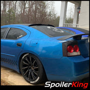 Dodge Charger 2005-2010 Rear Window Roof Spoiler w/ Center Cut XL (380RC) - SpoilerKing