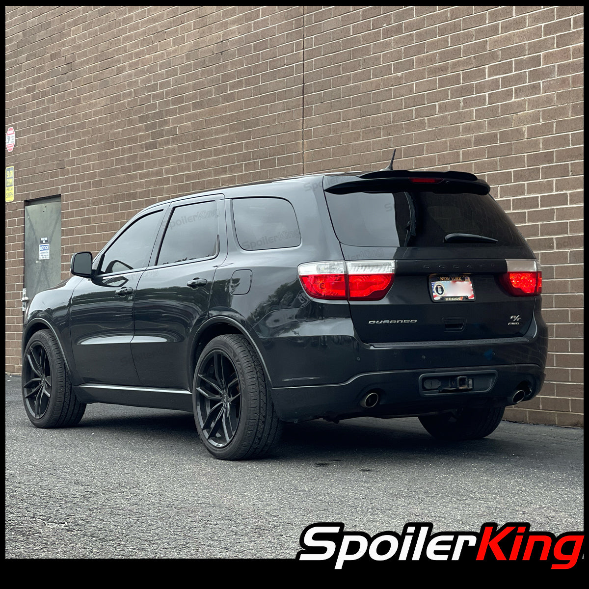 Durango Rear Spoiler Dodge Durango 2011-present Add-on Rear Roof Spoiler Short Version (284 ...