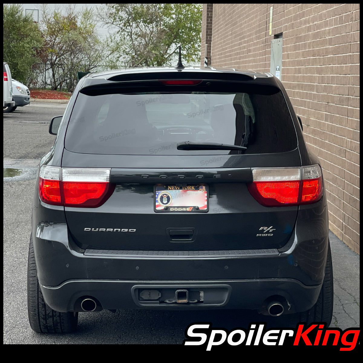 Durango Rear Spoiler Dodge Durango 2011-present Add-on Rear Roof Spoiler Short Version (284 ...