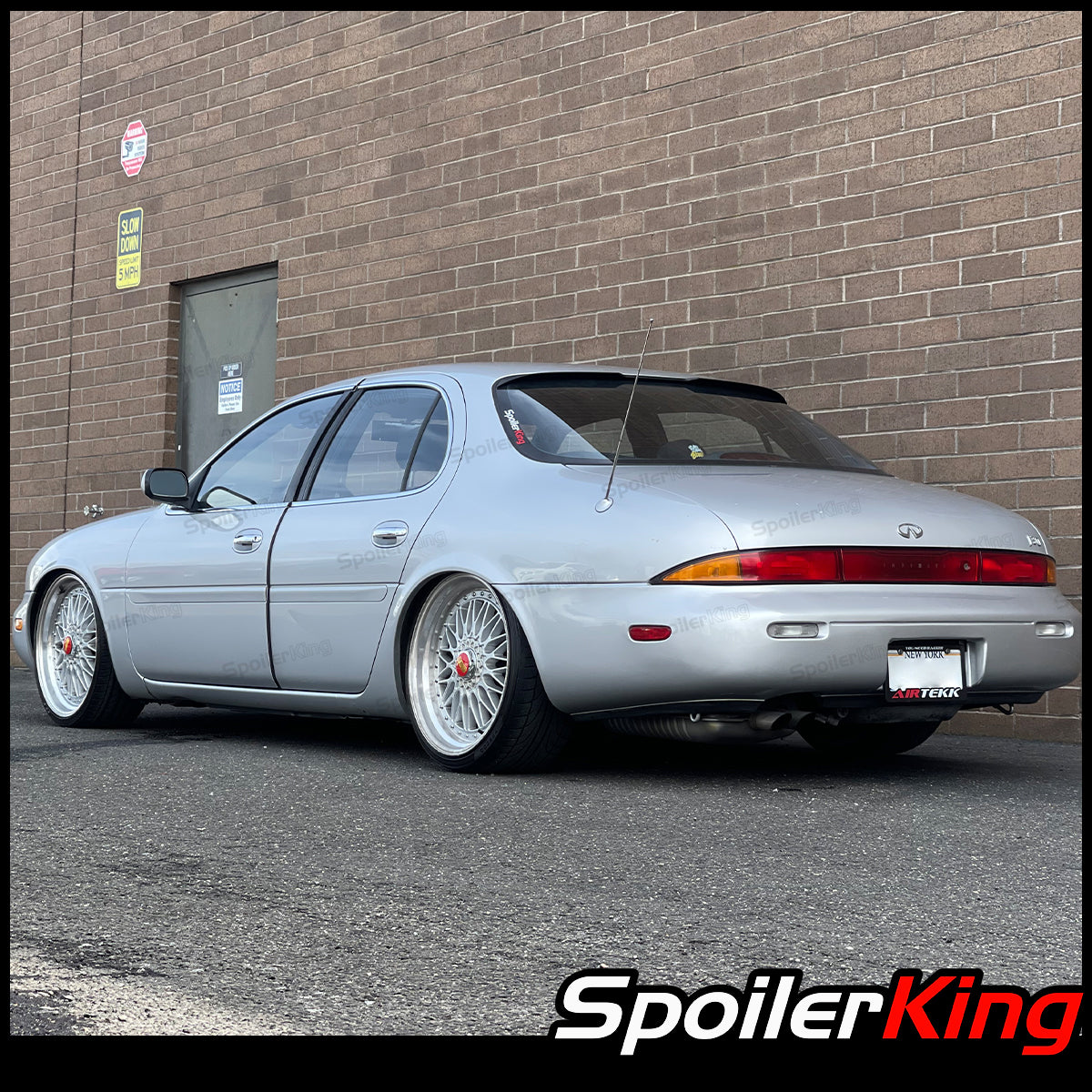 Infiniti J30 1993-1997 Rear Window Roof Spoiler w/ Center Cut (284RC ...