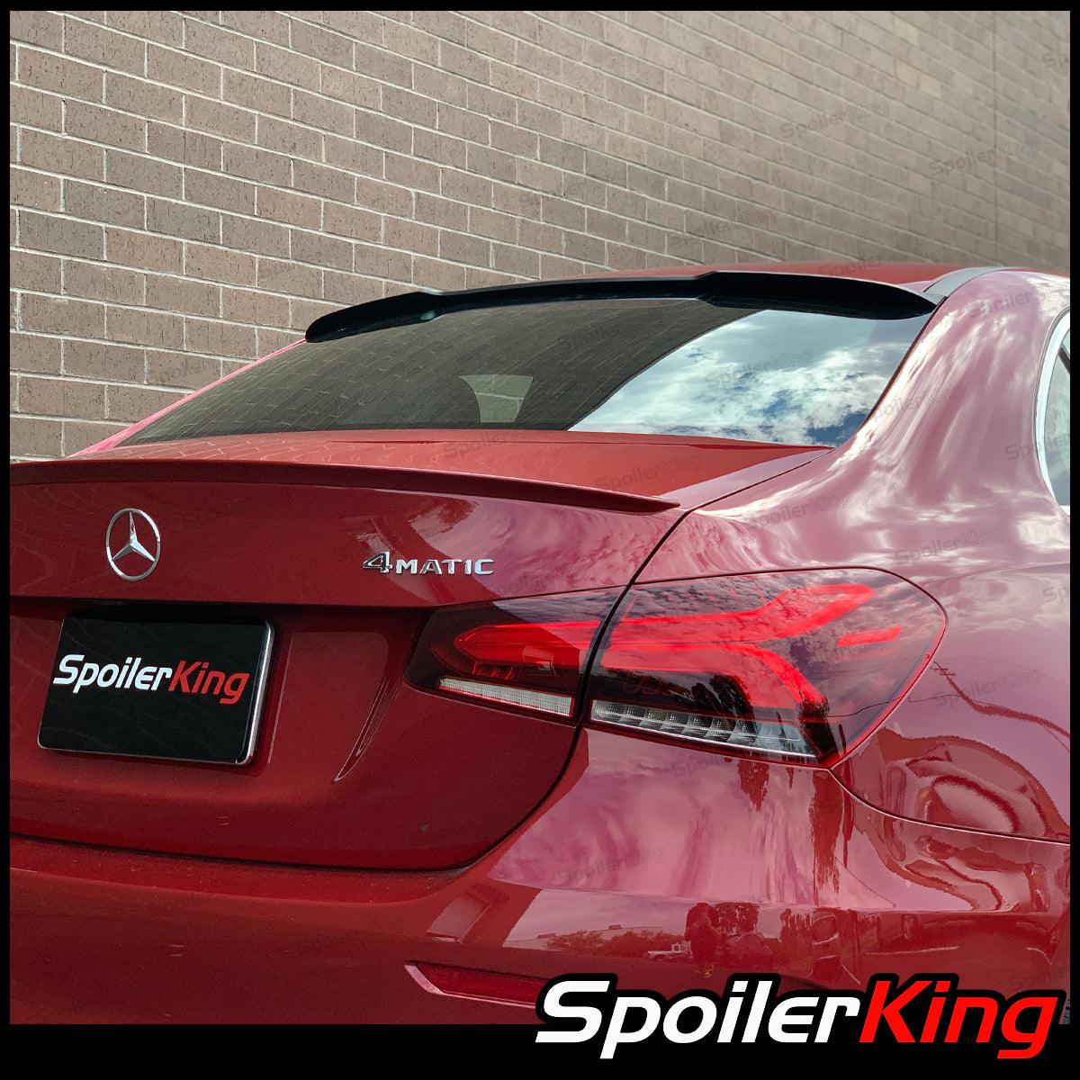 Mercedes A Class 2019-present Rear Window Roof Spoiler w/ Center Cut ...