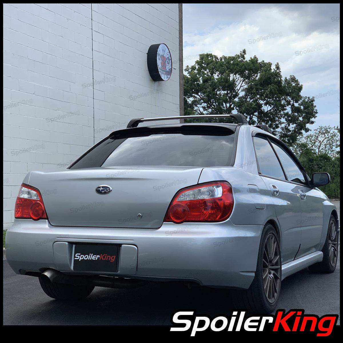 Sti Rear Window Spoiler Subaru WRX STI 2000-2007 Rear Window Roof Spoiler XL w/ Center Cut (38 ...