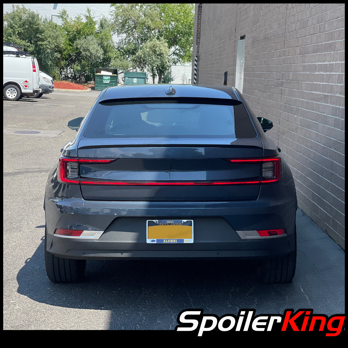 Polestar Rear Window Polestar 2 2021-present Rear Window Roof Spoiler (284R) – SpoilerKing