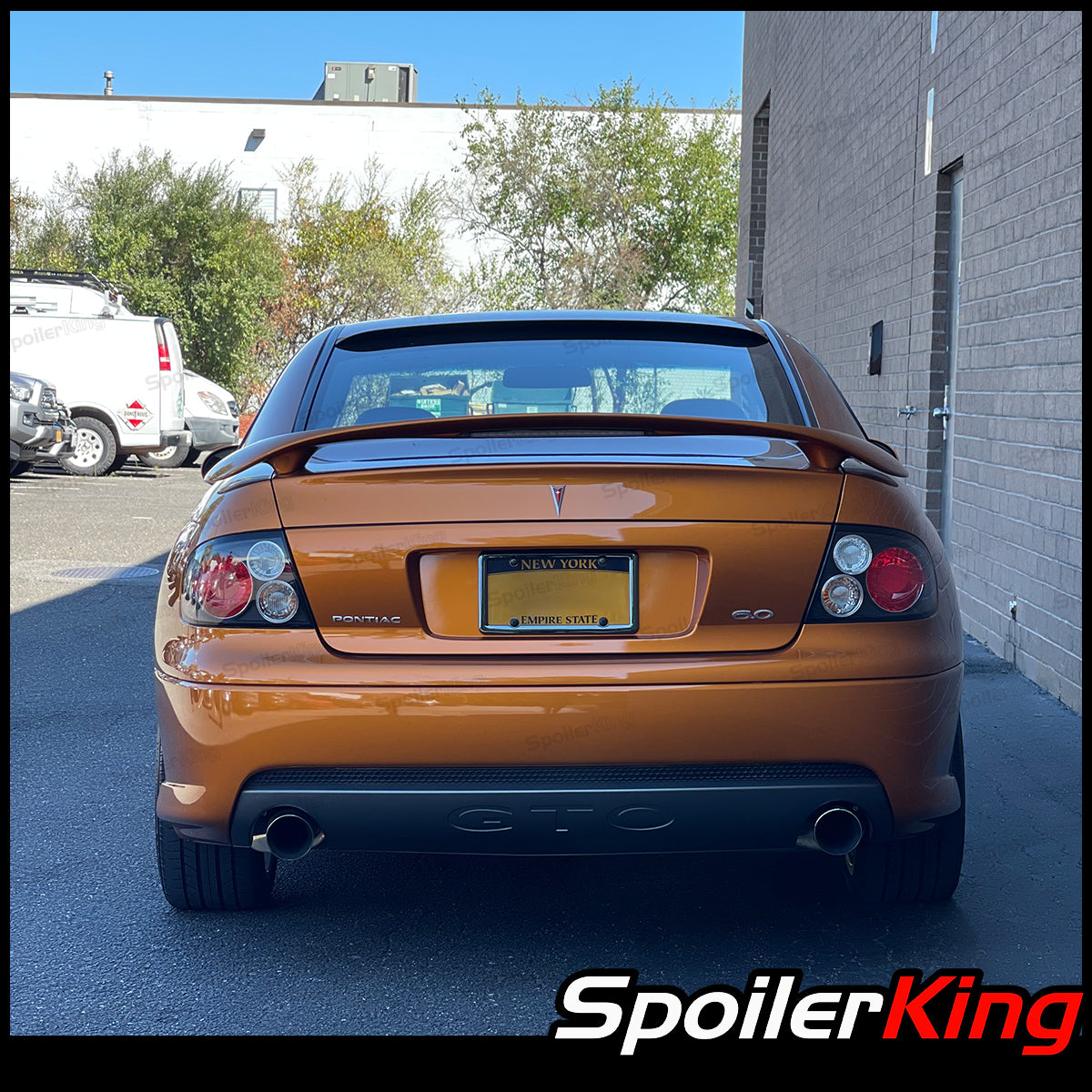 Gto Rear Window Pontiac GTO 2004-2006 Rear Window Roof Spoiler (284R) – SpoilerKing