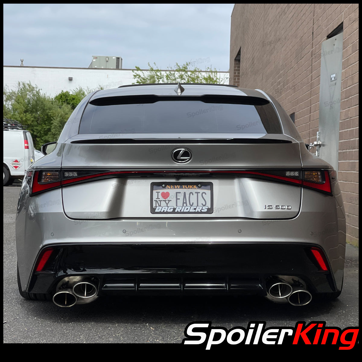 Lexus IS Series IS300 IS350 IS500 2021-present Rear Window Roof Spoile ...
