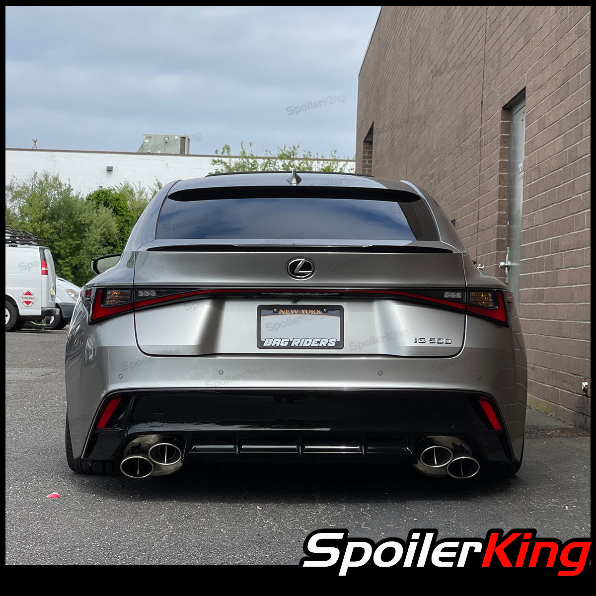 Is500 Rear Lexus IS Series IS300 IS350 IS500 2021-present Rear Window Roof Spoile ...