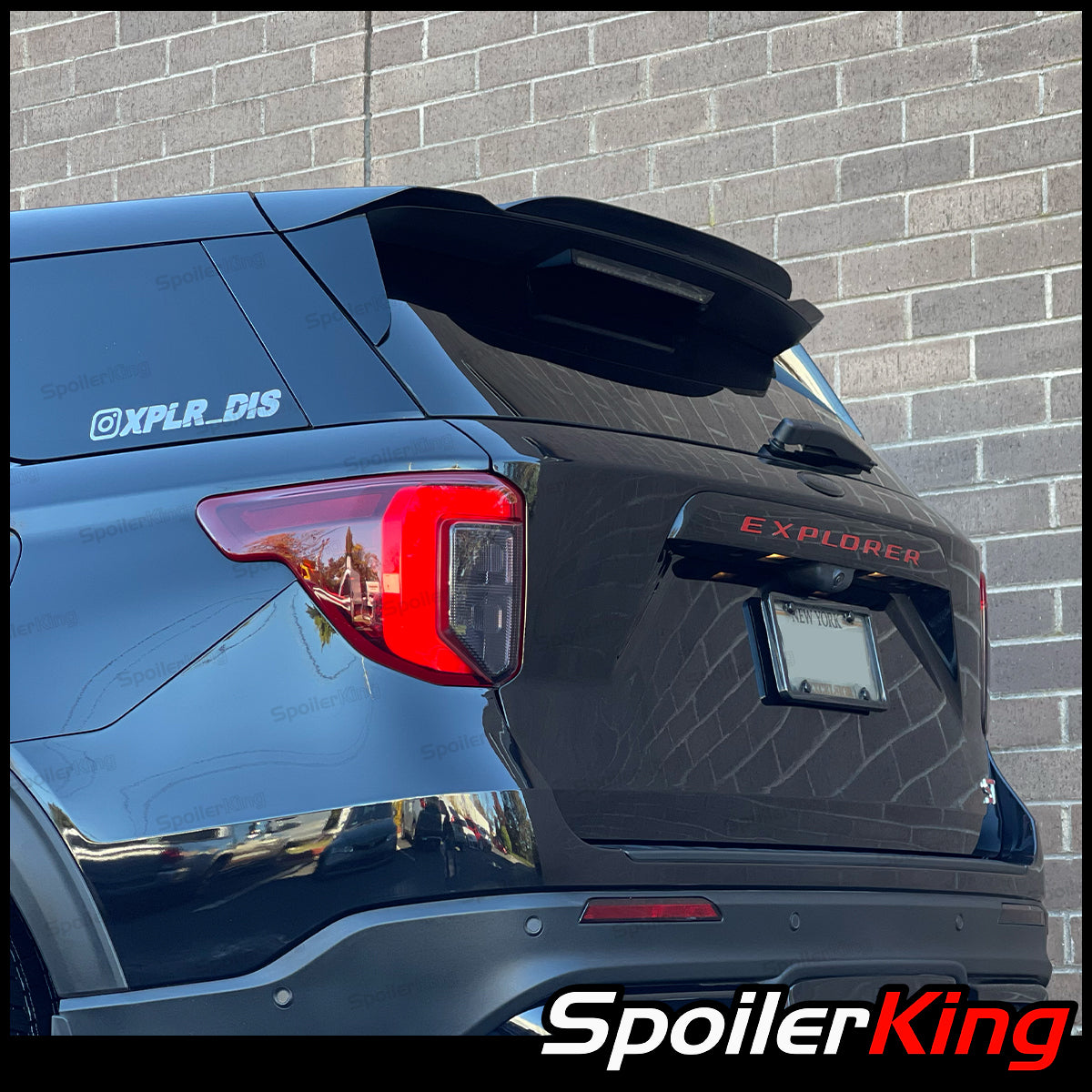 Ford Explorer 2020-present Add-on Rear Roof Spoiler (284G) – SpoilerKing