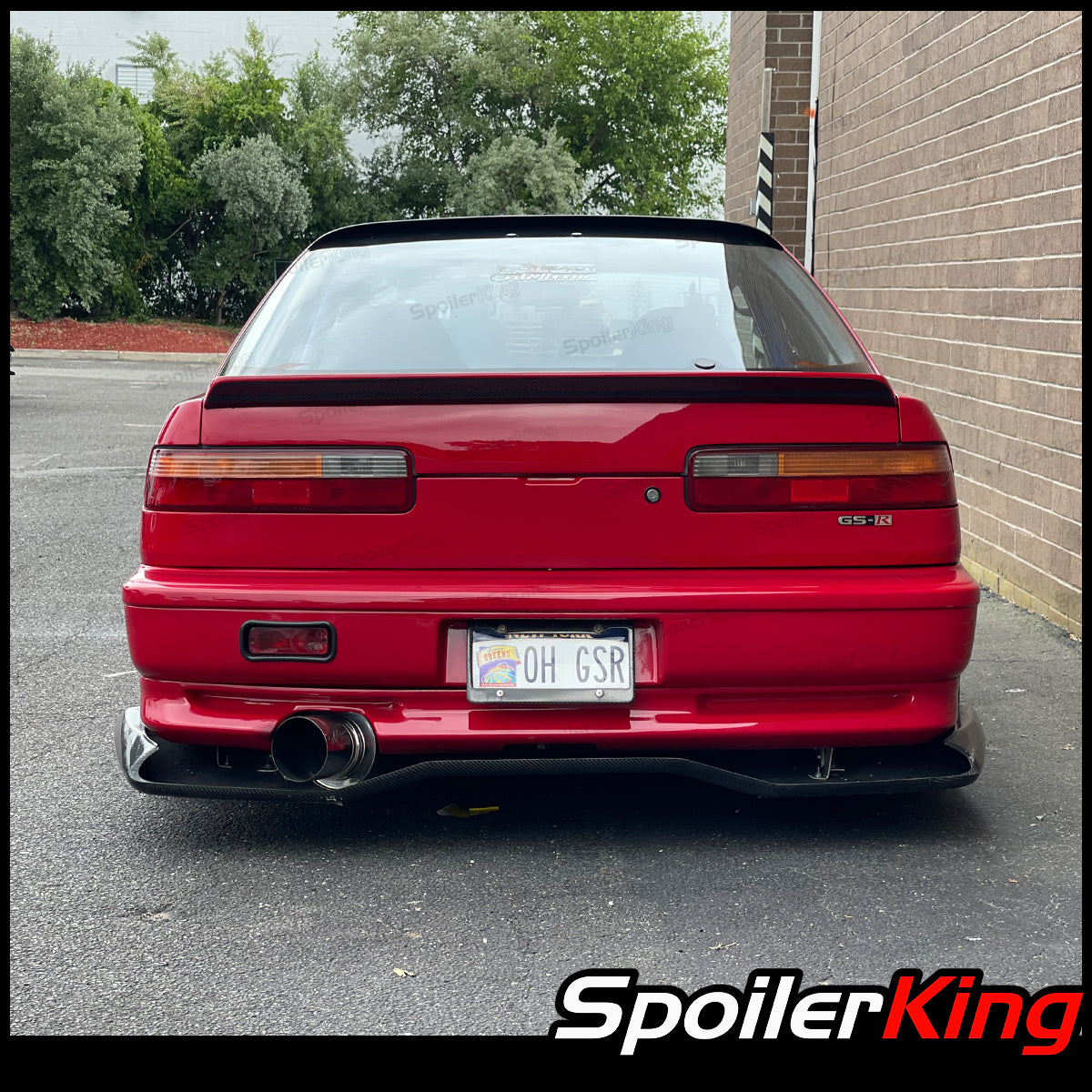 SpoilerKing Rear Duckbill Spoiler (Fits: Acura Integra 1994-2001 4dr) 284P SpoilerKing Rear Duckbill Spoiler (Fits: Acura Integra 1994-2001 4dr) 284P