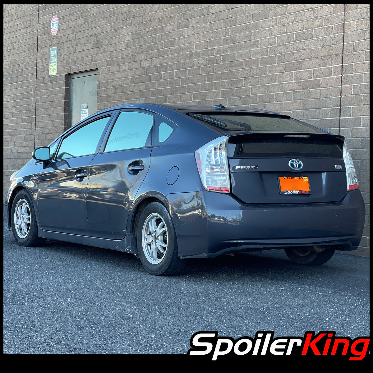 Toyota Prius 2010-2015 Rear Window Roof Spoiler (818R) – SpoilerKing