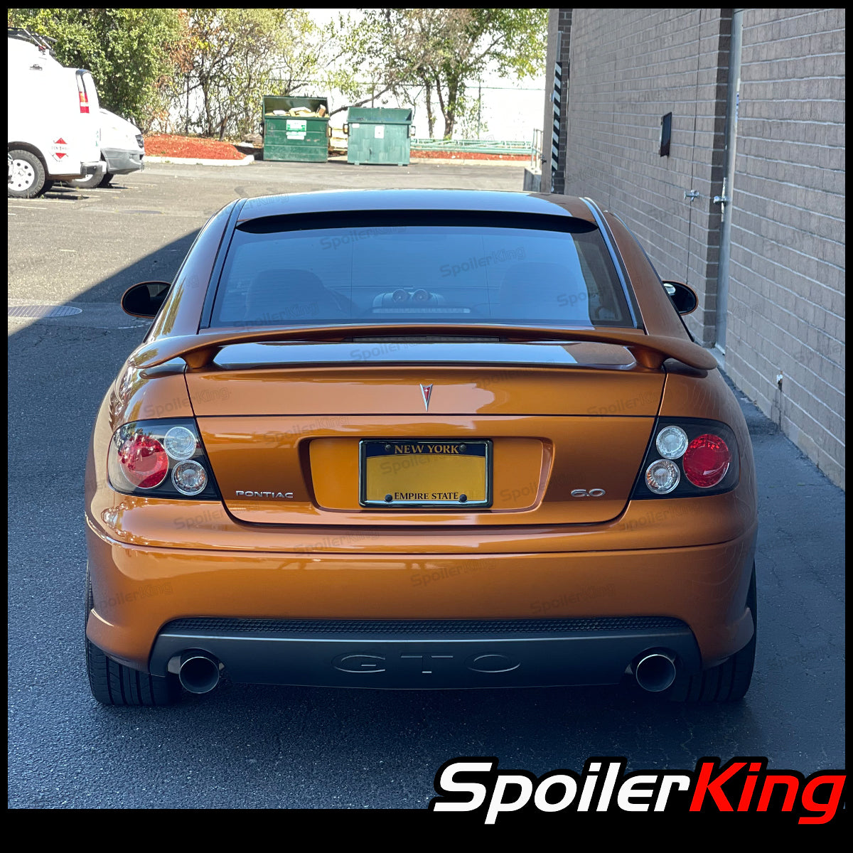 Pontiac GTO 2004-2006 Rear Window Roof Spoiler (284R) – SpoilerKing