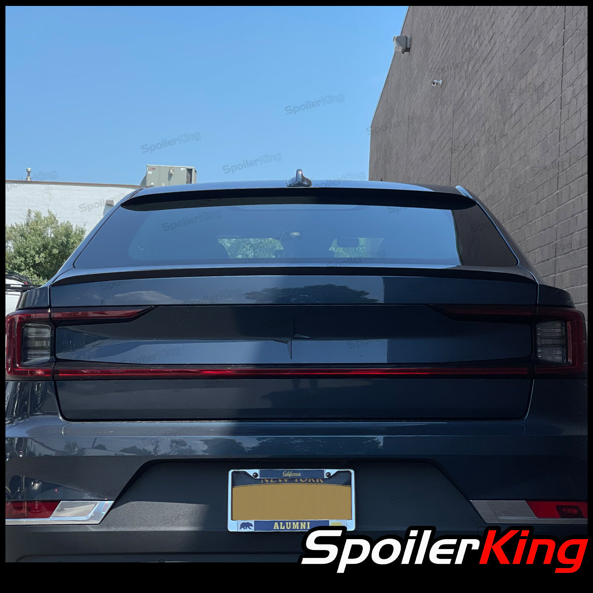 Polestar 2 Rear Diffuser Polestar 2 2021-present Rear Window Roof Spoiler (284R) – SpoilerKing