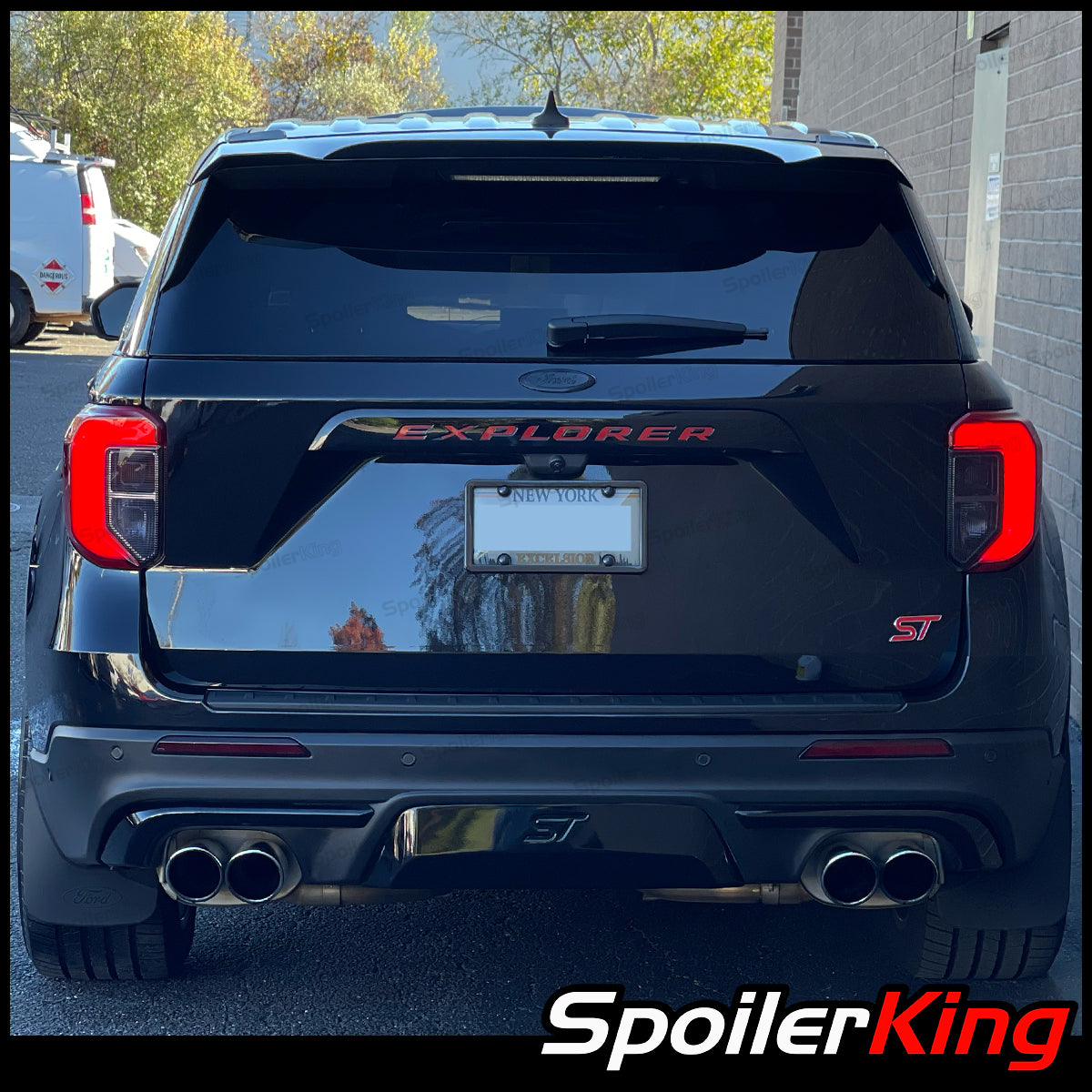 Ford Explorer 2020-present Add-on Rear Roof Spoiler (284G) – SpoilerKing
